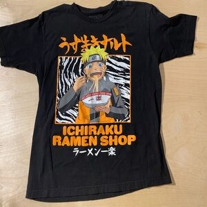Naruto Black T-Shirt Medium (38/40) (NS)